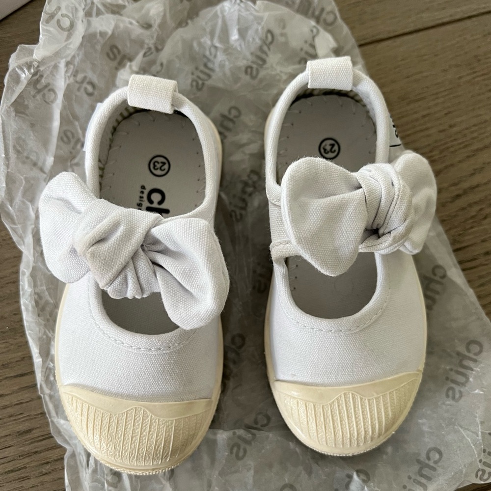 Chus canvas bow sneaker
